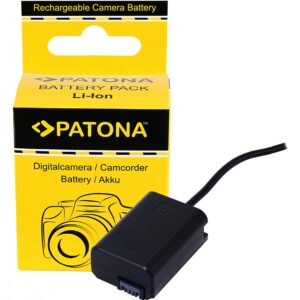 D-TAP Input Battery Adapter Sony NP-FW50 NEX-3 NEX.3C NEX-5