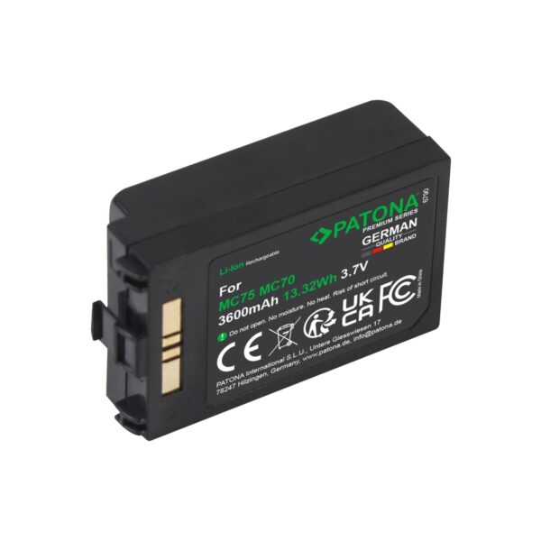 Premium battery Symbol MC75 BTRY-MC70EAB00